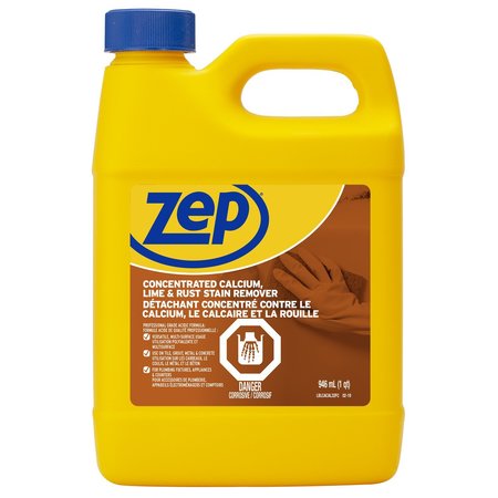 ENFORCER Zep 1 qt Calcium	 Lime and Rust Remover ZUCAL32